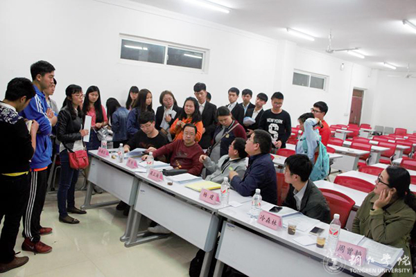 世界杯官网举行“挑战杯”课外科技学术作品评审决赛