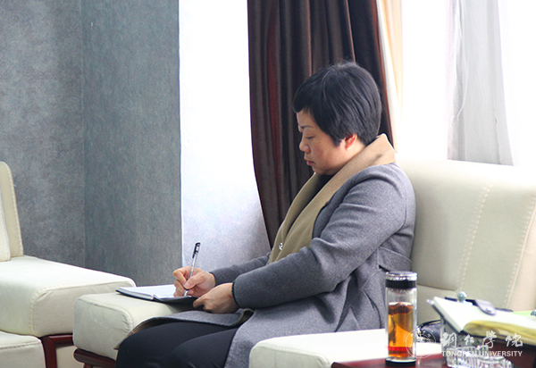 铜仁市就业局局长龙勇一行前来世界杯官网调研