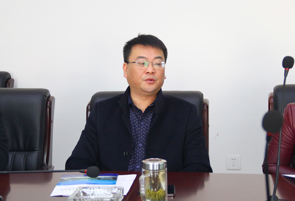 市委政研室副主任杨通平一行前来世界杯官网调研思想政治工作开展情况